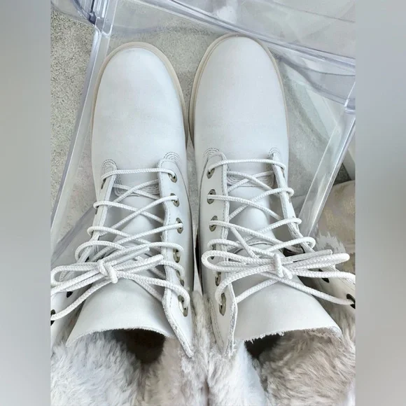 Timberland Boots with Fur Trim - Picture 3 of 14